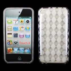iPod touch 4 Gel Case (Clear Diamond)